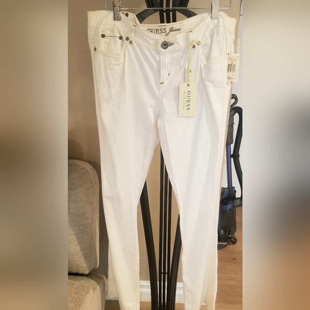 Guess White Jeans